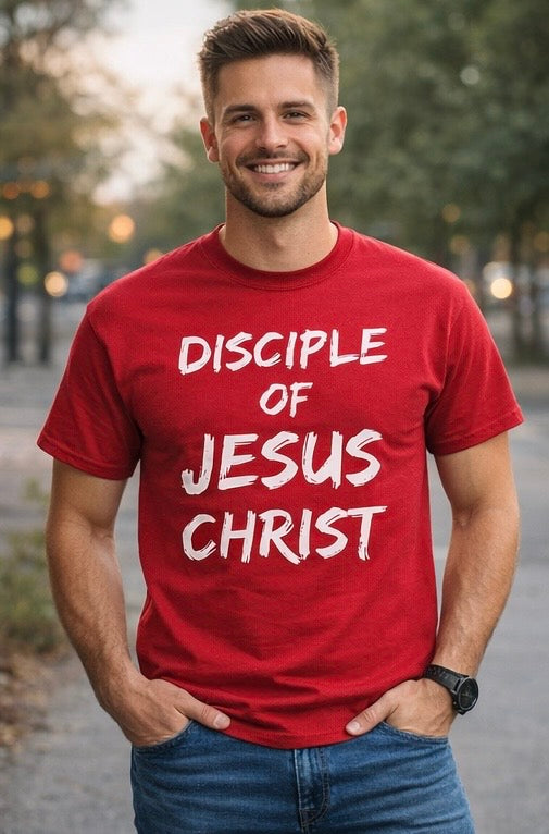 Disciple of Jesus Christ - Red Unisex Tee